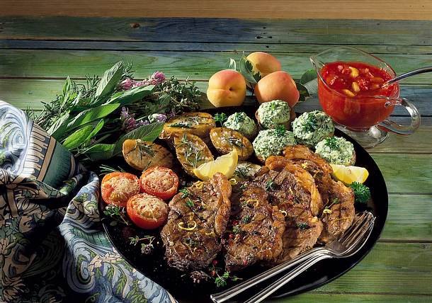 Bunte Grillplatte Rezept Bunte Grillplatte Rezept