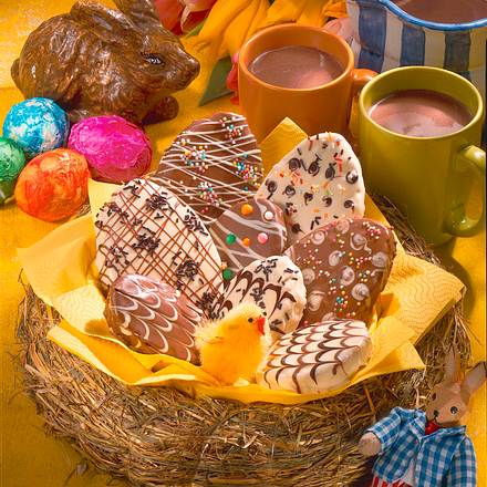 Bunte Oster-Eier Rezept Bunte Oster-Eier Rezept