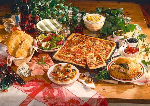Bunte Pizza Rezept Bunte Pizza Rezept