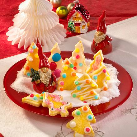 Bunte Tannenbäumchen Rezept Bunte Tannenbäumchen Rezept