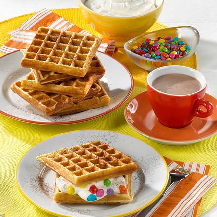 Bunte Waffeln Rezept Bunte Waffeln Rezept