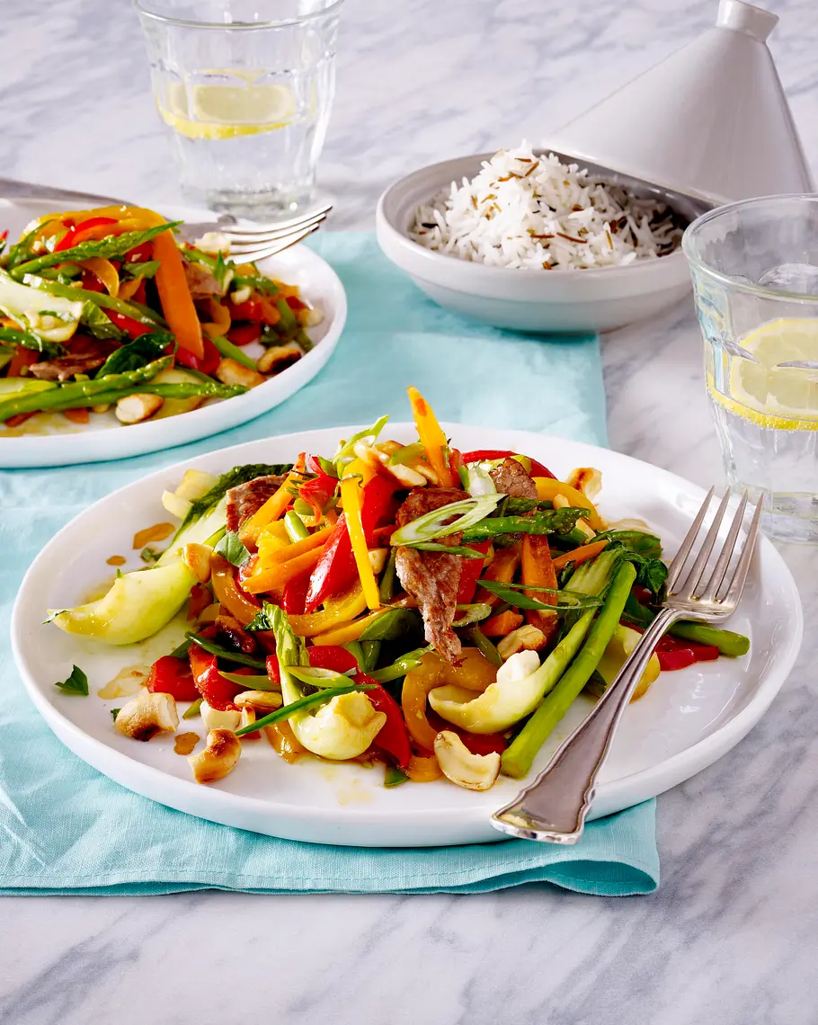 Bunte Wokpfanne Rezept Bunte Wokpfanne Rezept