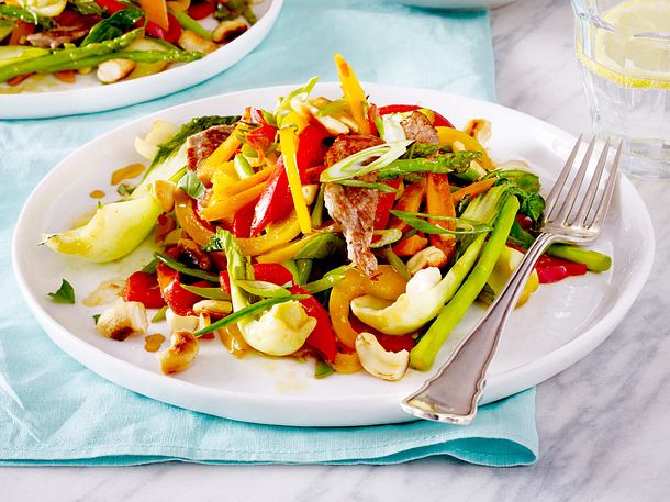 Bunte Wokpfanne Rezept
