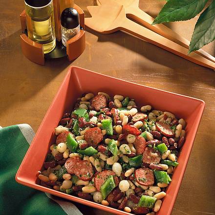 Bunter Bohnensalat Rezept Bunter Bohnensalat Rezept