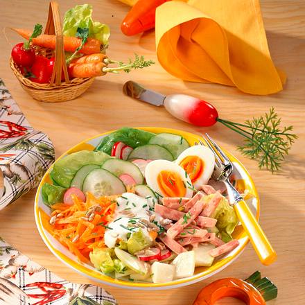 Bunter Frühlingssalat Rezept Bunter Frühlingssalat Rezept