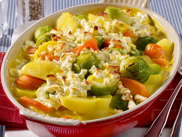 Bunter Gemüse-Auflauf Rezept Bunter Gemüse-Auflauf Rezept