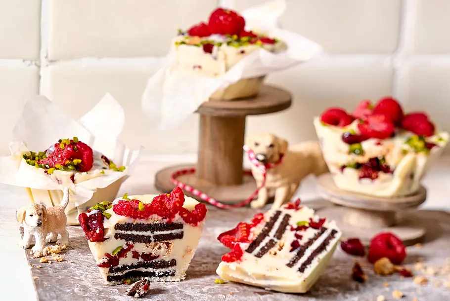 Bunter-Hund-Muffins Rezept Bunter-Hund-Muffins Rezept