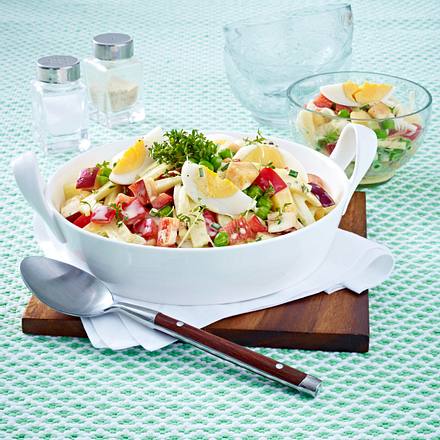 Bunter Käsesalat Rezept Bunter Käsesalat Rezept
