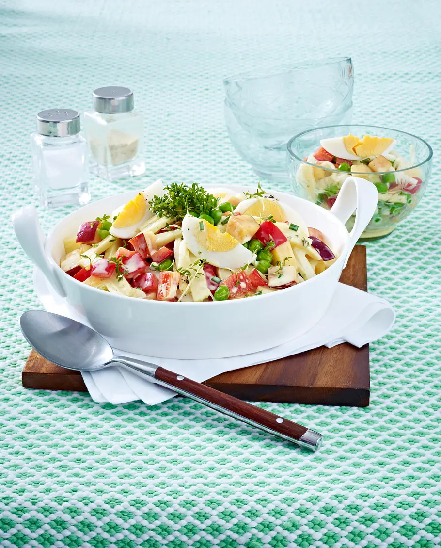 Bunter Käsesalat Rezept Bunter Käsesalat Rezept
