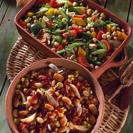 Bunter Kichererbsensalat Rezept Bunter Kichererbsensalat Rezept