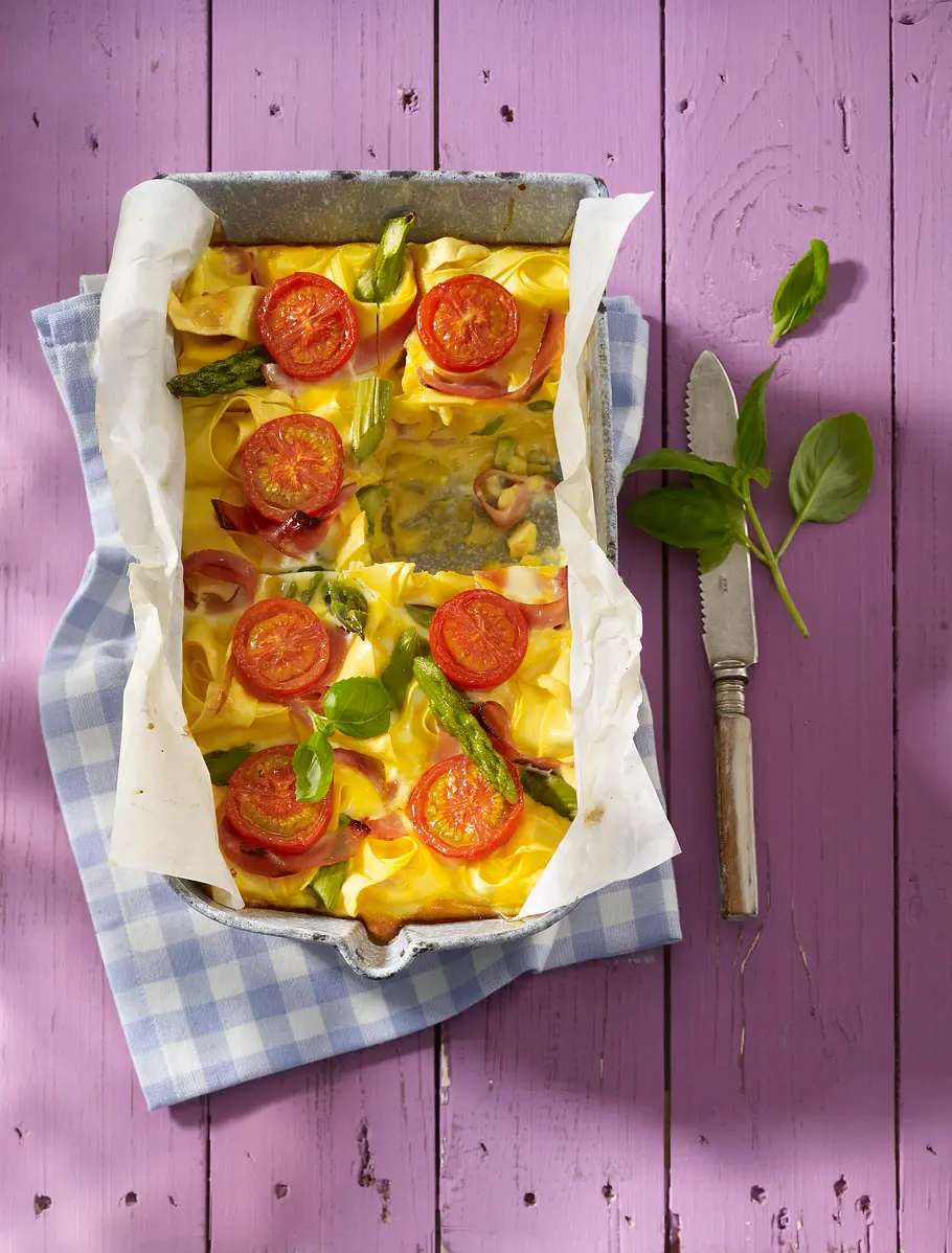 Bunter Nudelauflauf Rezept Bunter Nudelauflauf Rezept