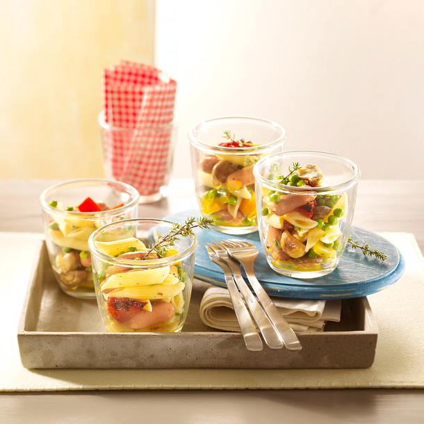 Bunter Nudelsalat Rezept Bunter Nudelsalat Rezept