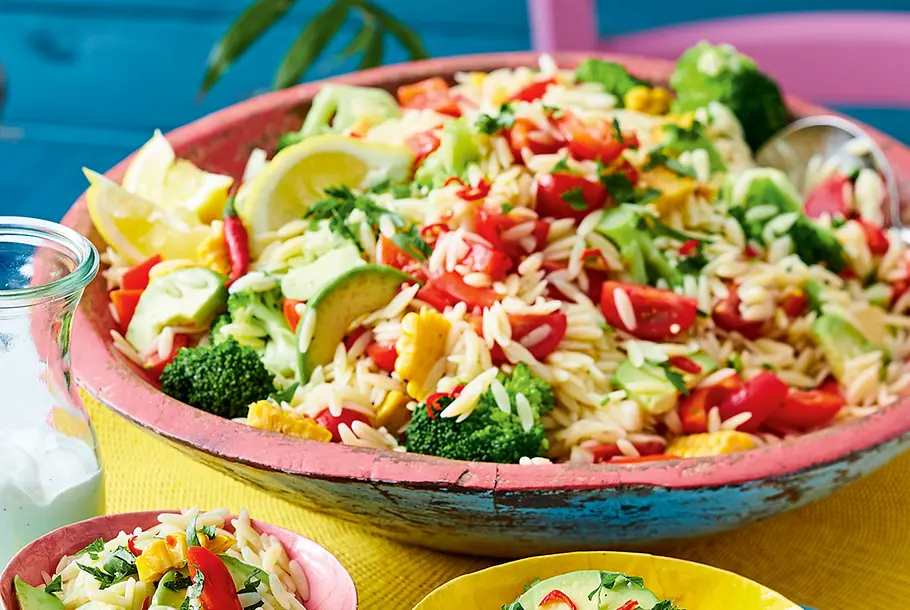 Bunter Risonisalat Rezept Bunter Risonisalat Rezept