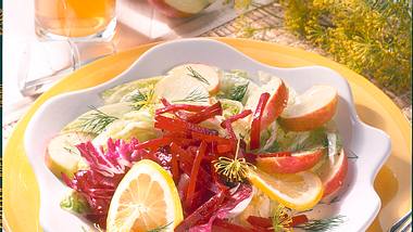Bunter Salat mit Apfel-Essig-Vinaigrette Rezept - Foto: Först, Thomas