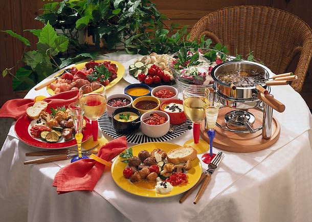 Bunter Salat mit Sahnesoße Rezept Bunter Salat mit Sahnesoße Rezept
