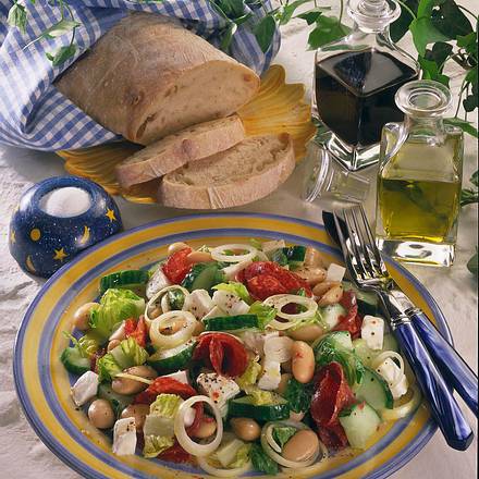 Bunter Sommersalat Rezept Bunter Sommersalat Rezept