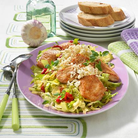 Bunter Spitzkohlsalat Rezept Bunter Spitzkohlsalat Rezept