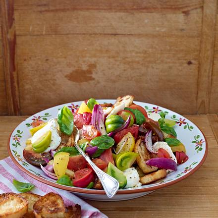 Bunter Tomatensalat Rezept