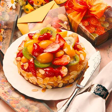 Buntes Fruchttörtchen Rezept