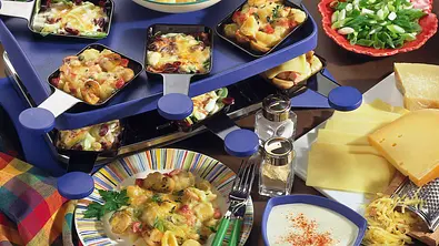 Buntes Raclette Rezept - Foto: LECKER @ Bauer Media Group