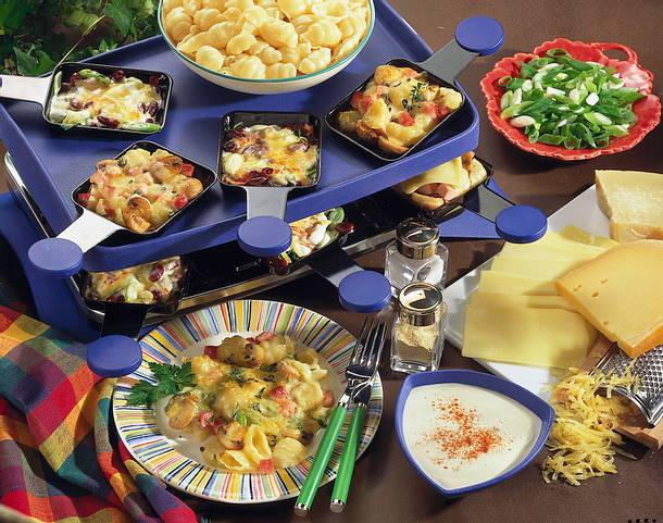 Buntes Raclette Rezept Buntes Raclette Rezept