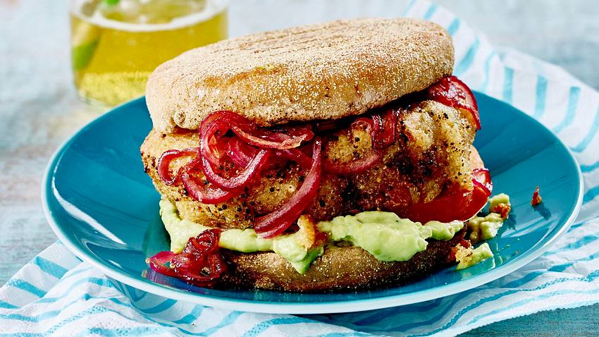 Burger mit Amaranth-Patties Rezept - Foto: House of Food / Bauer Food Experts KG