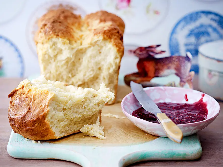Butter-Brioche Rezept Butter-Brioche Rezept