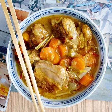 Ca Ri Ga Vietnamnesisches Gelbes Hahnchen Curry Rezept Lecker