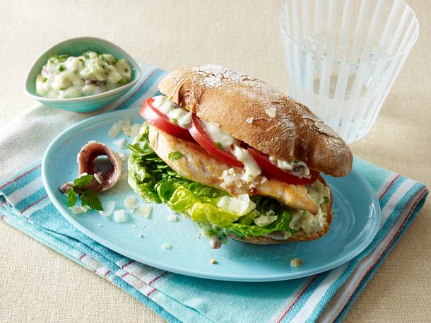 Caesar's Burger Rezept Caesar's Burger Rezept