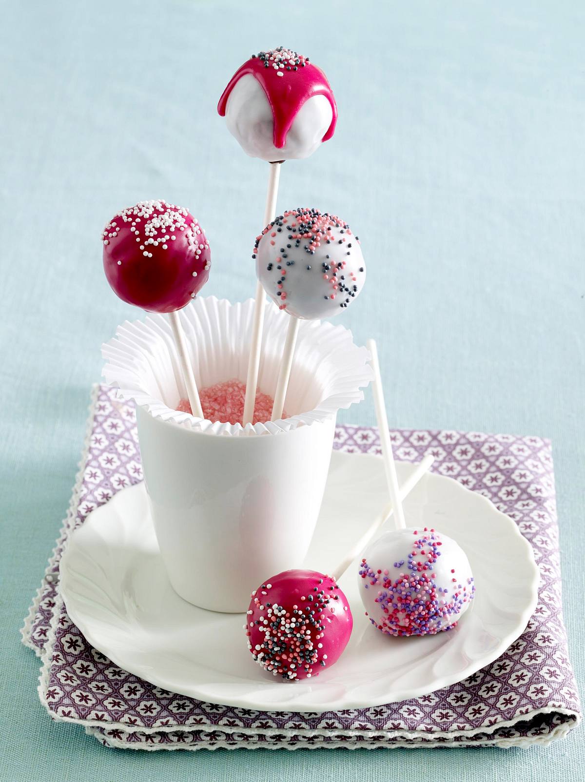 Cake Pops - Kuchen am Stiel Rezept