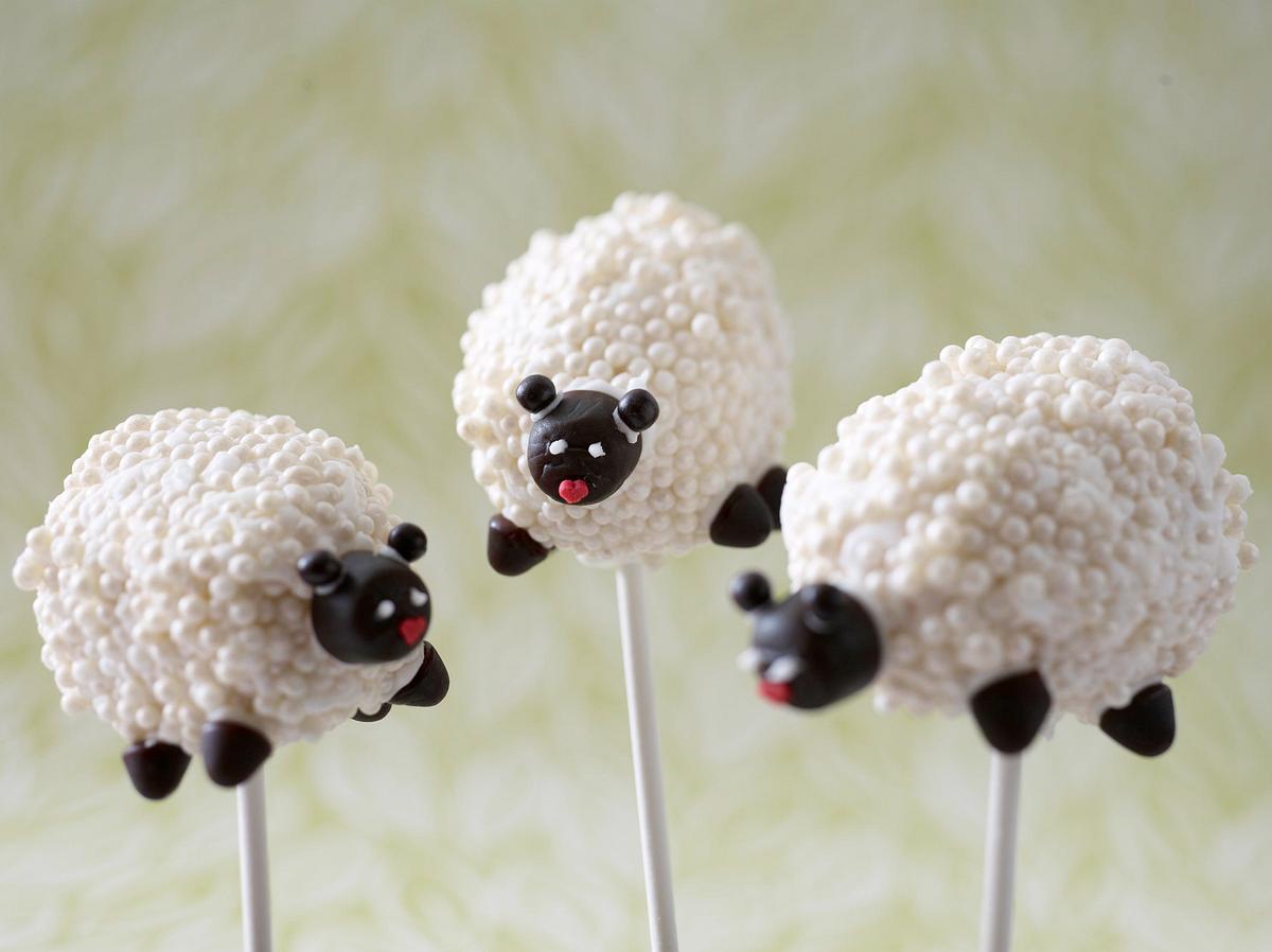 Cake pops-Schafe Rezept