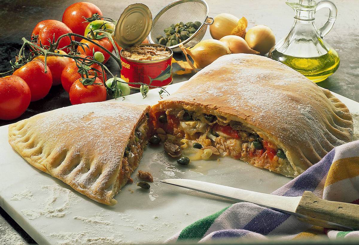 Calzone mit Thunfisch Rezept