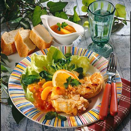 Camembert in Mandelkruste Rezept