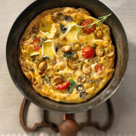 Camembert-Omelette Rezept Camembert-Omelette Rezept