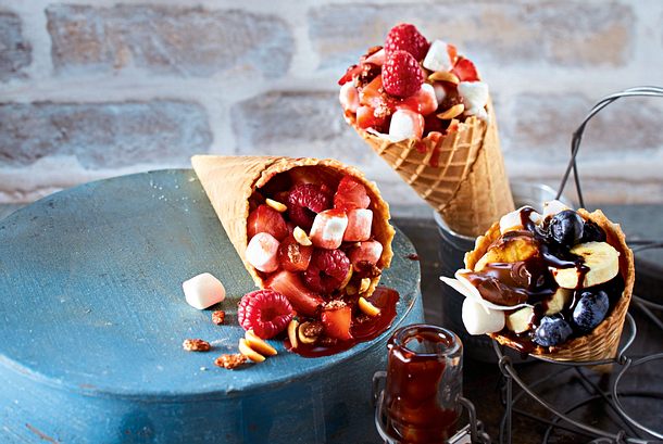 Campfire Cones Rezept Campfire Cones Rezept