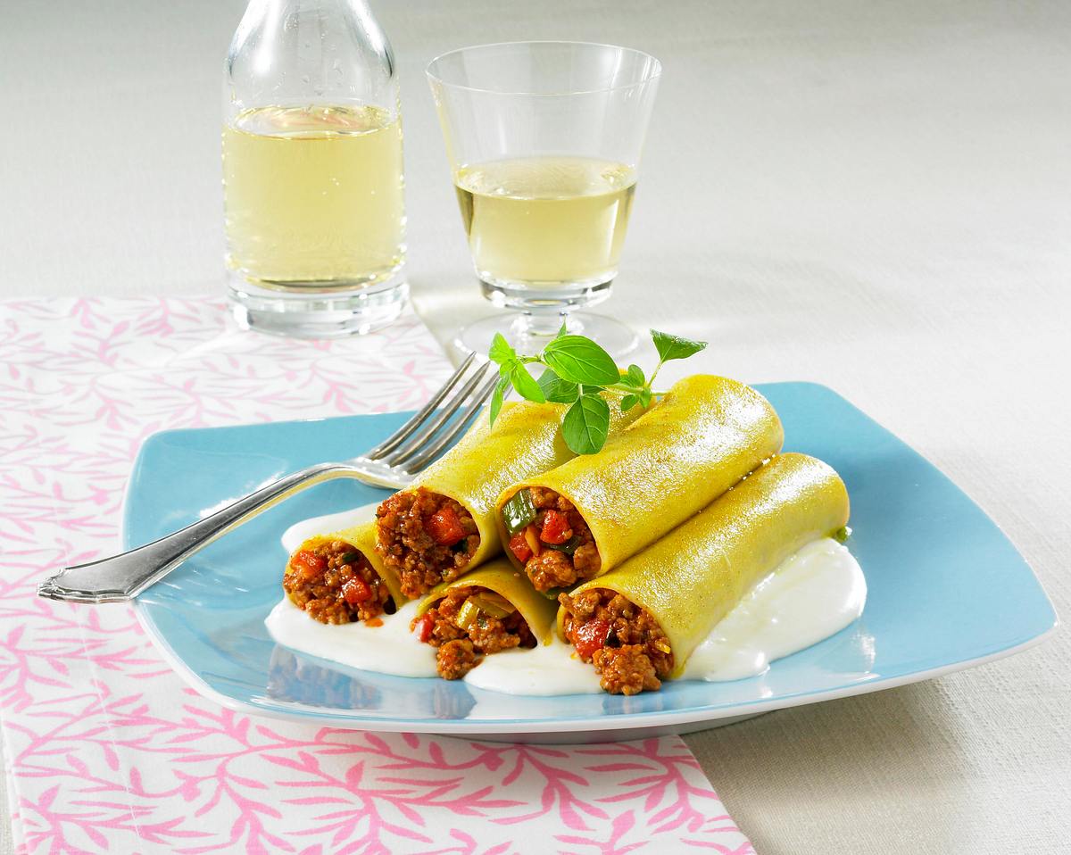 Cannelloni in Béchamelsoße Rezept