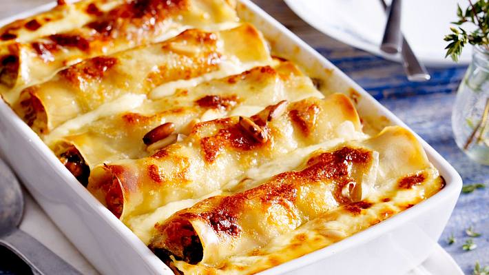 Cannelloni mit Sommergemüse und Pinienkernen Rezept - Foto: House of Food / Bauer Food Experts KG
