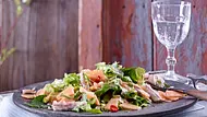 Cantaloupe-Salat mit Asiahähnchen Rezept - Foto: LECKER @ Bauer Media Group