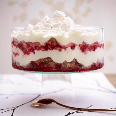 Cantuccini-Trifle mit Himbeeren Rezept