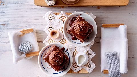 Cappuccino-Petits-Fours Rezept - Foto: House of Food / Bauer Food Experts KG