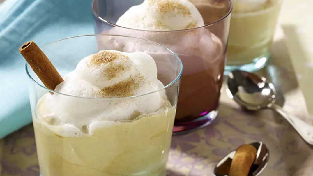 Cappuccino-Pudding mit Zimt-Milchschaum Rezept - Foto: LECKER @ Bauer Media Group Cappuccino-Pudding mit Zimt-Milchschaum Rezept - Foto: LECKER @ Bauer Media Group