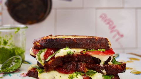 Caprese-Sandwich mit Rucola Rezept - Foto: House of Food / Bauer Food Experts KG