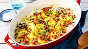 Carbonara-Kartoffeln aus dem Ofen - Foto: ShowHeroes