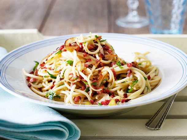 Spaghetti Carbonara light Rezept