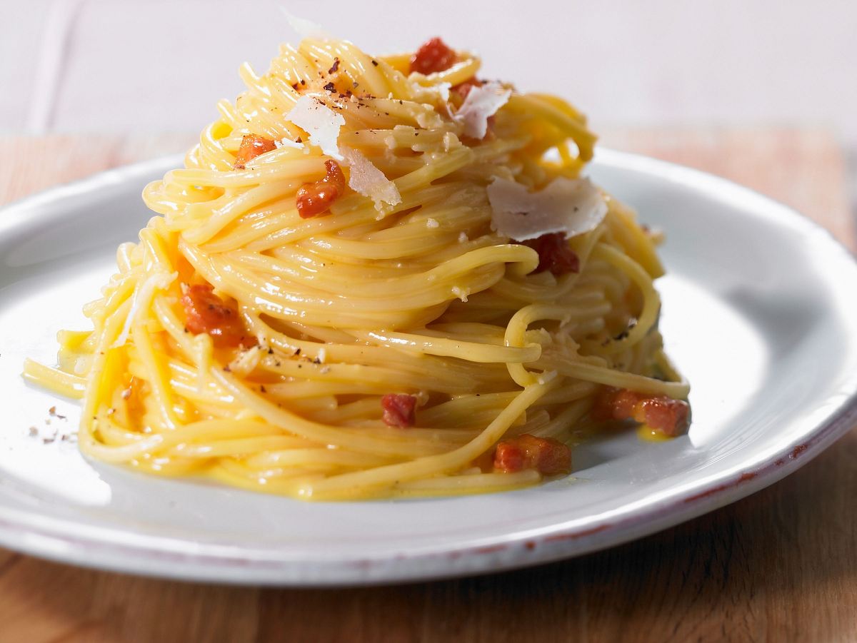 Spaghetti Carbonara nach Nelson Müller