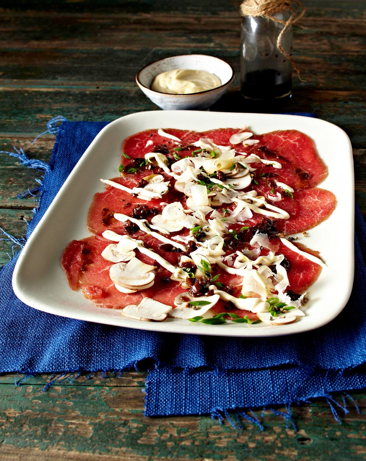 Carpaccio mit Pilzen Rezept