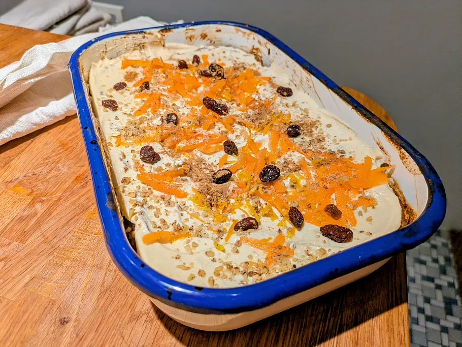 Carrot Cake Baked Oats