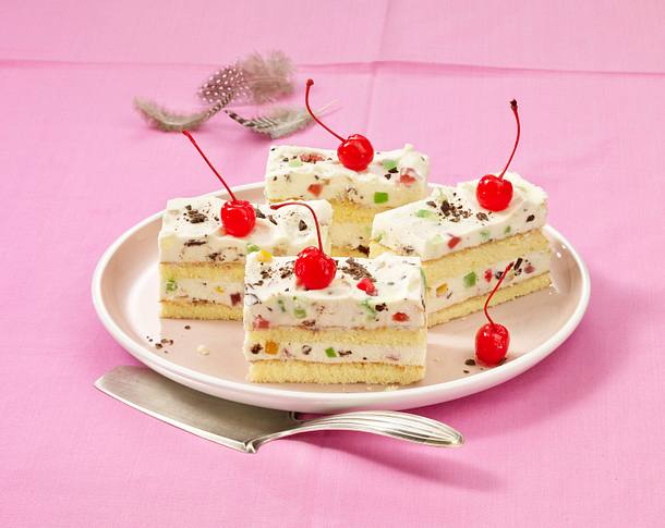 Cassata-Schnitten Rezept Cassata-Schnitten Rezept