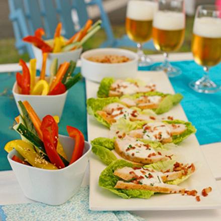 Ceasar Salad-Häppchen Rezept Ceasar Salad-Häppchen Rezept