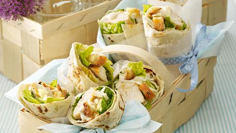 Ceasars Salad-Wrap Rezept - Foto: Först, Thomas